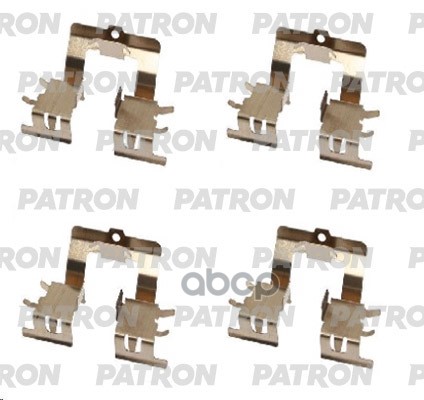 Комплект Монтажный Тормозных Колодок Дисковых Toyota:camry (_V20) 04.00-11.01,Camry (_V30) 11.01- PATRON арт. PSRK1152