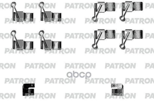 Комплект Монтажный Тормозных Колодок Дисковых Audi: A6 2.4 Quattro 04-11, A8 2.8 Fsi/3.0/3.0 Tdi Quattro/3.0 Quattro/3.2 Fsi/...