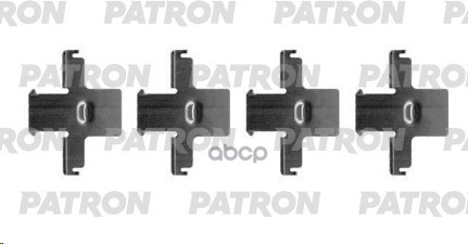 Комплект Монтажный Тормозных Колодок Дисковых Nissan: Patrol Gr I 88-98, Patrol 79-95 PATRON арт. PSRK1215