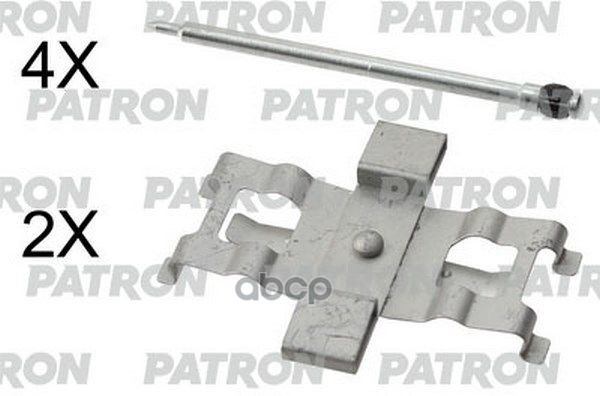 Комплект Монтажный Тормозных Колодок Дисковых Mercedes: E-Class 96-02, E-Class 96-03 PATRON арт. PSRK1281