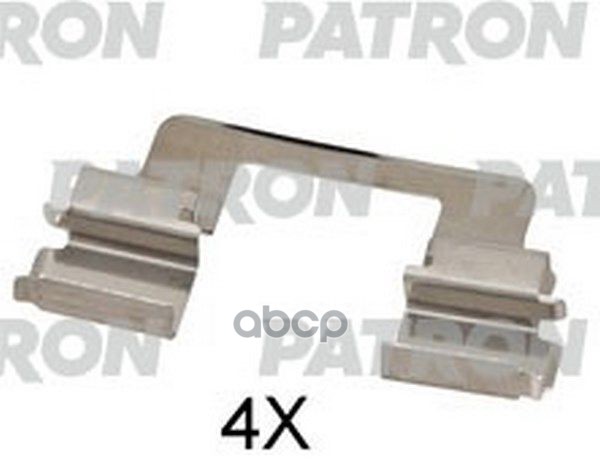 Комплект Монтажный Тормозных Колодок Дисковых Задн Land Rover Range Rover Iv 12- PATRON арт. PSRK1287