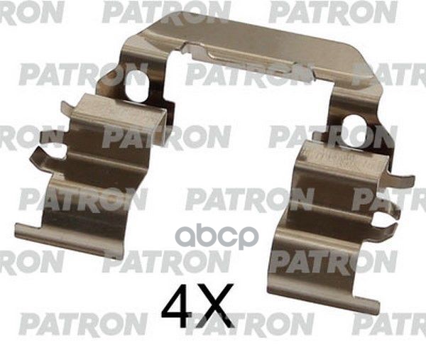 Комплект Монтажный Тормозных Колодок Дисковых Hyundai: I20 08-, I10 08- PATRON арт. PSRK1305