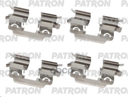 Комплект Монтажный Тормозных Колодок Дисковых Задн Mercedes Slk, A, B 11- PATRON арт. PSRK1308