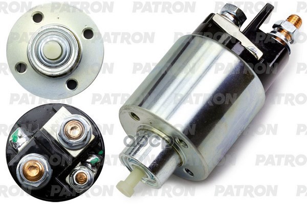 Реле Втягивающее Mitsubishi Unit Renault: Logan 04-/ Sandero 04- /Stepway 05- PATRON арт. PSS024