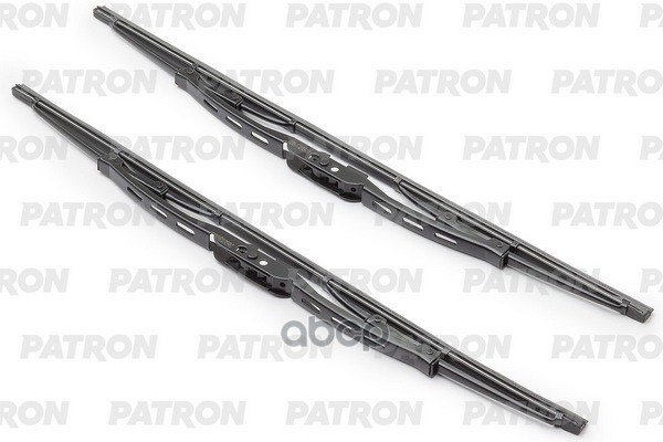 Щетки Стеклоочистителя 45См + 45См К-Кт Каркасная С Креплением Только Под Крюк PATRON арт. PWB450-CS