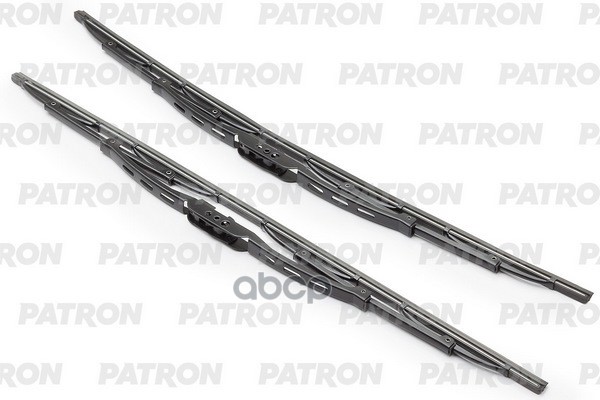 Щетки Стеклоочистителя 53См + 53См К-Кт Каркасная С Креплением Только Под Крюк PATRON арт. PWB530-C-KIT