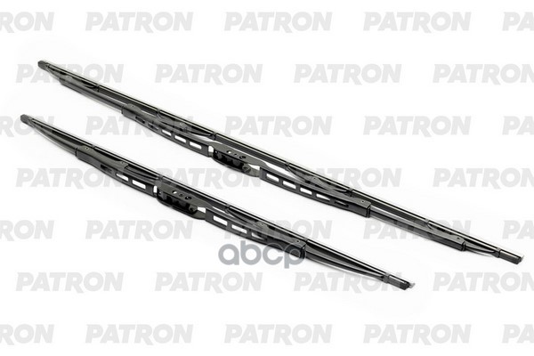 Щетки Стеклоочистителя 61См + 48См К-Кт Каркасная С Креплением Только Под Крюк PATRON арт. PWB6148-C-KIT