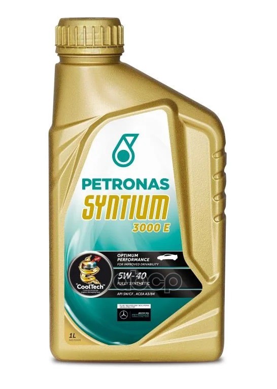 PETRONAS Масло Моторное Syntium 3000 E 5W-40 1Л