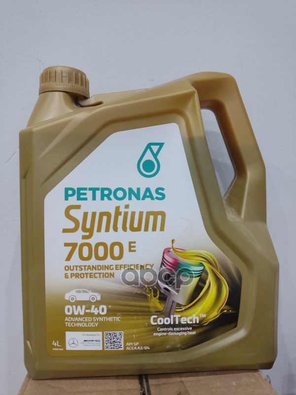 PETRONAS масло SYNTIUM 7000 E 0W40 4L 70722K1YEU