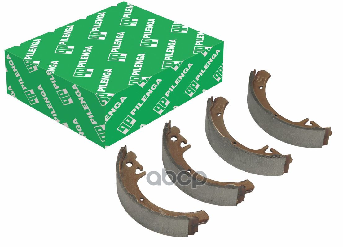 Колодки тормозные барабанные ВАЗ 2108-2112, 2170, 2190, 2192, 2194 BS-T1002N PILENGA арт. BS-T1002N