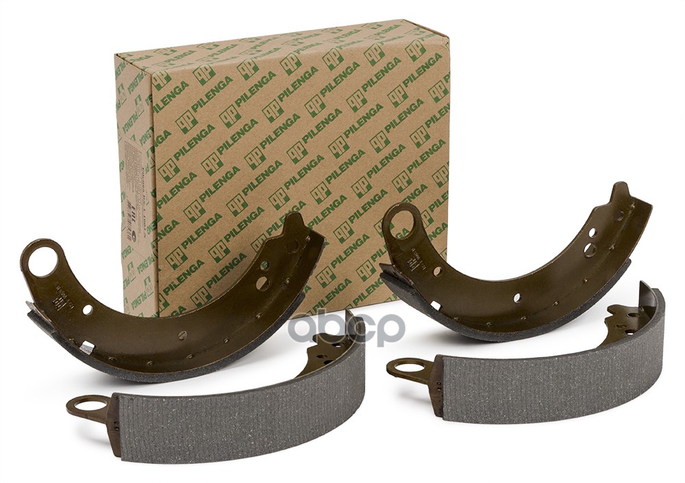 PILENGA Колодки тормозные задние барабанные  2 длинные + 2 короткие GAZ PILENGA арт. bs-t1003n