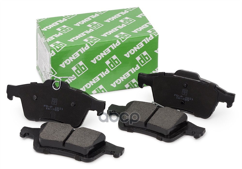 Колодки тормозные диск.задние FOCUS 2, FOCUS 3, C-MAX, MAZDA 3, VOLVO FD-P1621 PILENGA арт. FD-P1621