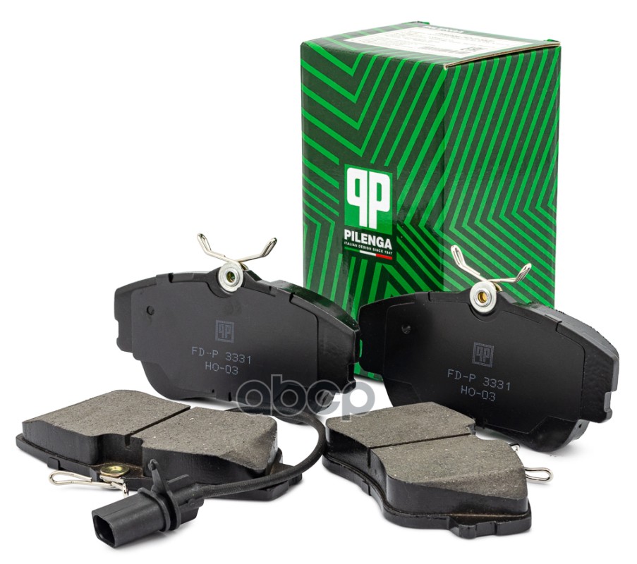 Колодки тормозные передние 65,3х129,7х19 VAG VW T4 FD-P3331 PILENGA арт. FD-P3331