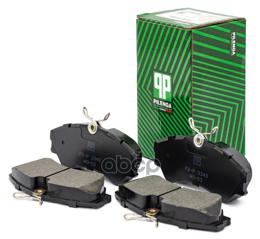 Колодки тормозные дисковые перед PILENGA арт. FDP3343