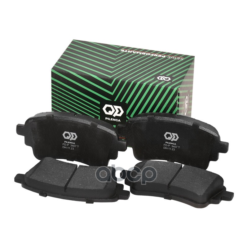 Колодки тормозные дисковые задние Performante VAG Q7 II, Q5 II (FY) FD-P3407T PILENGA арт. FD-P3407T