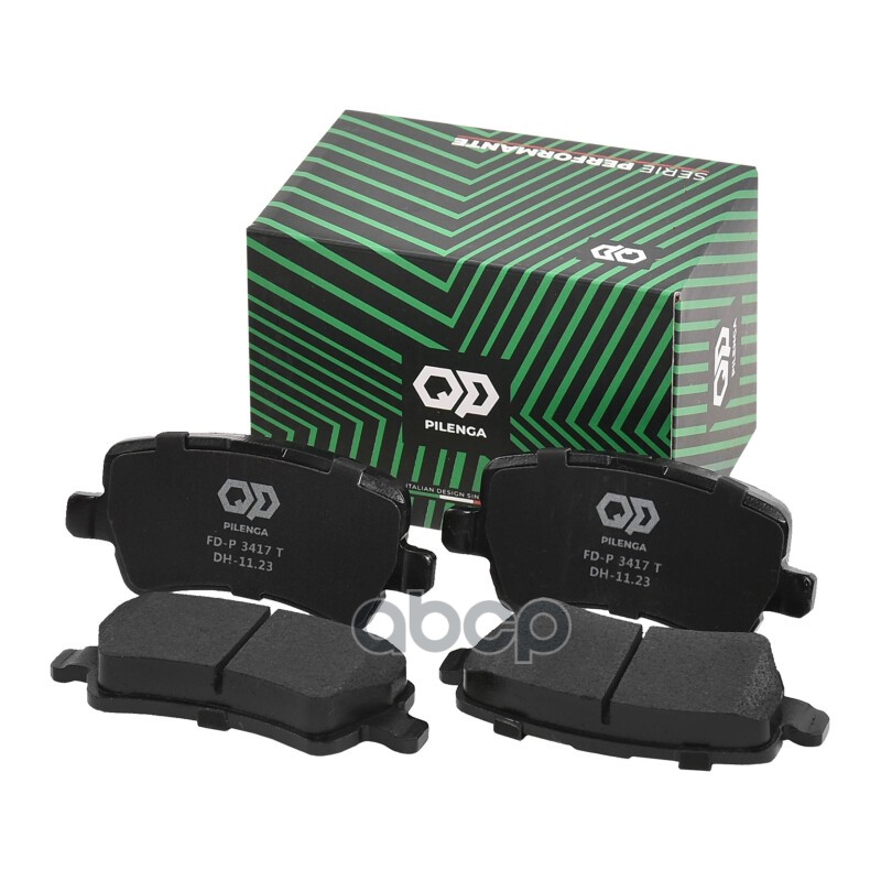Колодки тормозные дисковые задние Performante VOLVO XC60 I (DZ) (2008-2017) FD-P3417T PILENGA арт. FD-P3417T