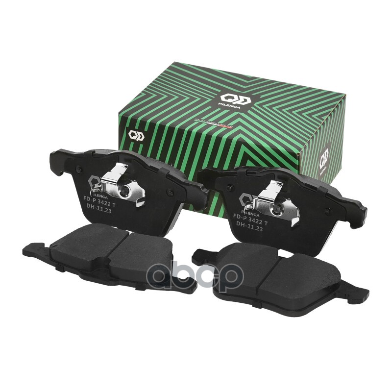 Колодки тормозные дисковые передние Performante VOLVO XC70 III (BZ), S80 II (AS) FD-P3422T PILENGA арт. FD-P3422T