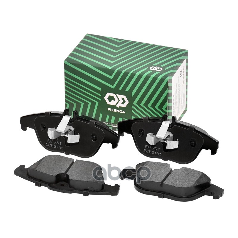 Колодки тормозные дисковые задние Performante MERCEDES-BENZ C-CLASS III (W204) (2008-2014) FD-P3427T PILENGA арт. FD-P3427T