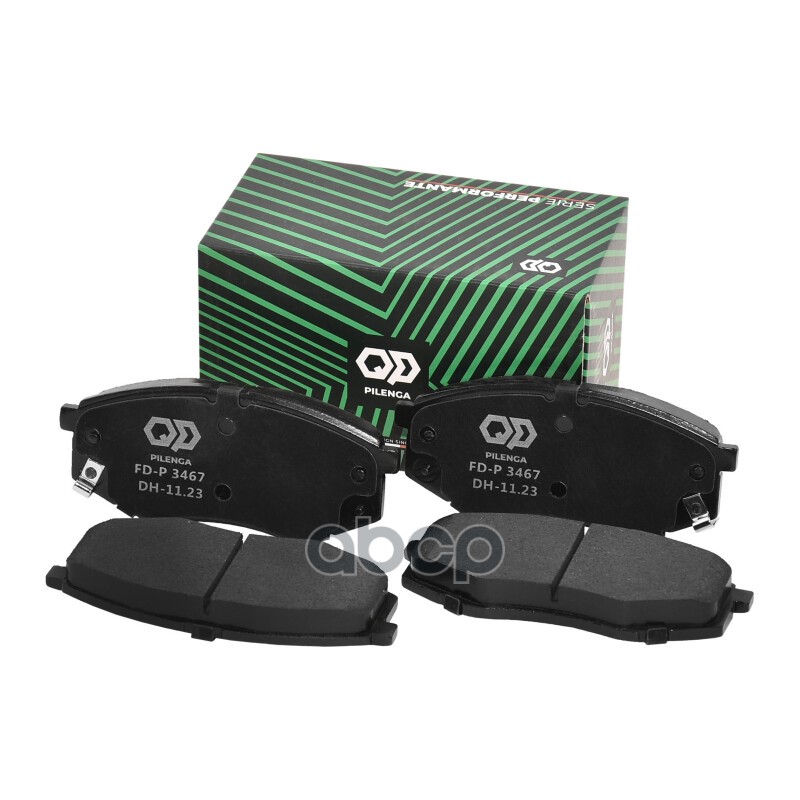 PILENGA Колодки тормозные дисковые передние HYUNDAI/KIA PILENGA арт. fd-p3467