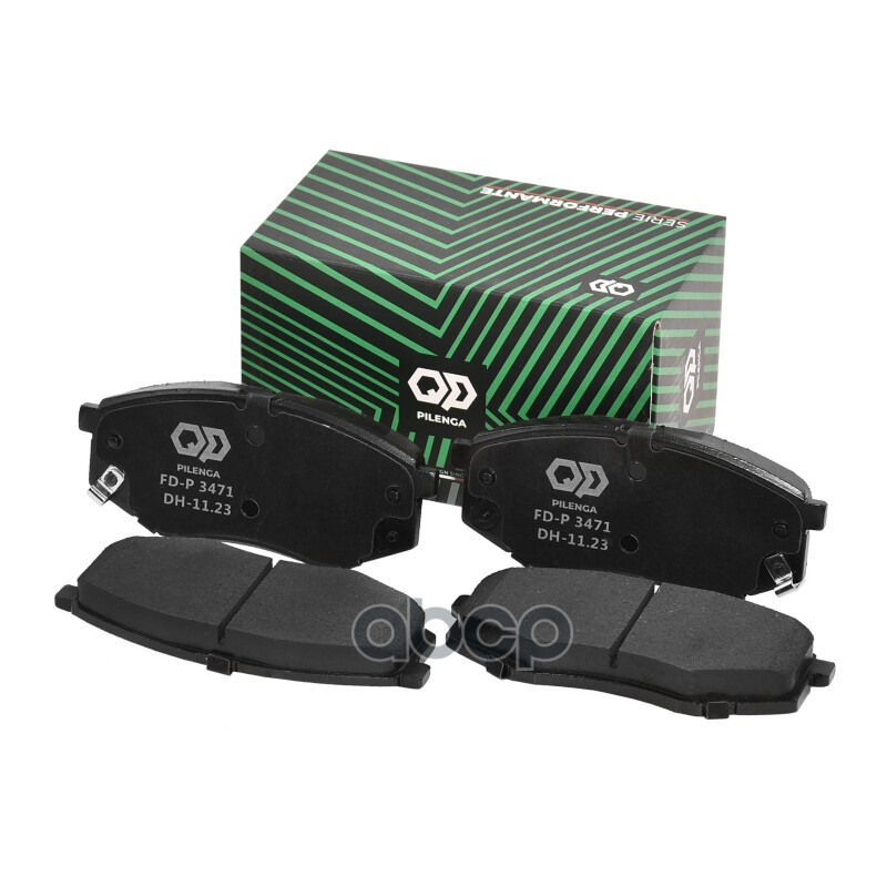 Колодки тормозные дисковые передние HYUNDAI/KIA SOUL II FD-P3471 PILENGA арт. FD-P3471