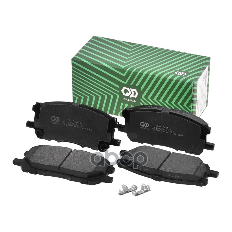 Колодки тормозные дисковые передние Performante TOYOTA RXII (RX300, RX330, RX350) FD-P3487S PILENGA арт. FD-P3487S