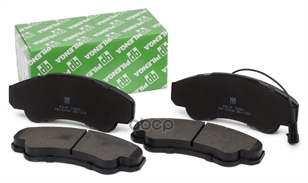 Колодки тормозные дисковые PILENGA FD-P 7350 PILENGA арт. FD-P 7350