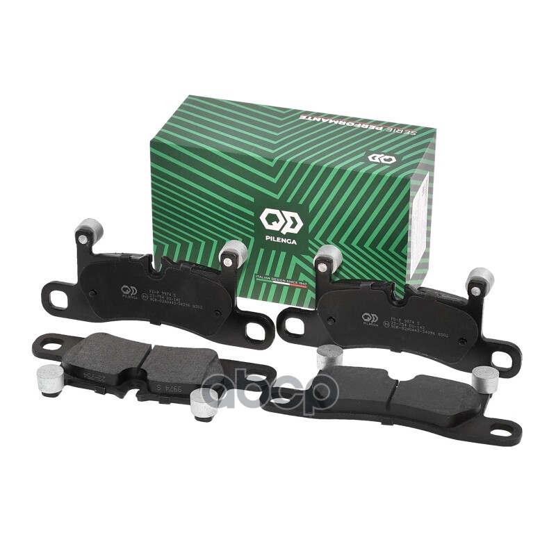 Колодки тормозные дисковые задние Performante PORSCHE CAYENNE III (536) FD-P9974S PILENGA арт. FD-P9974S