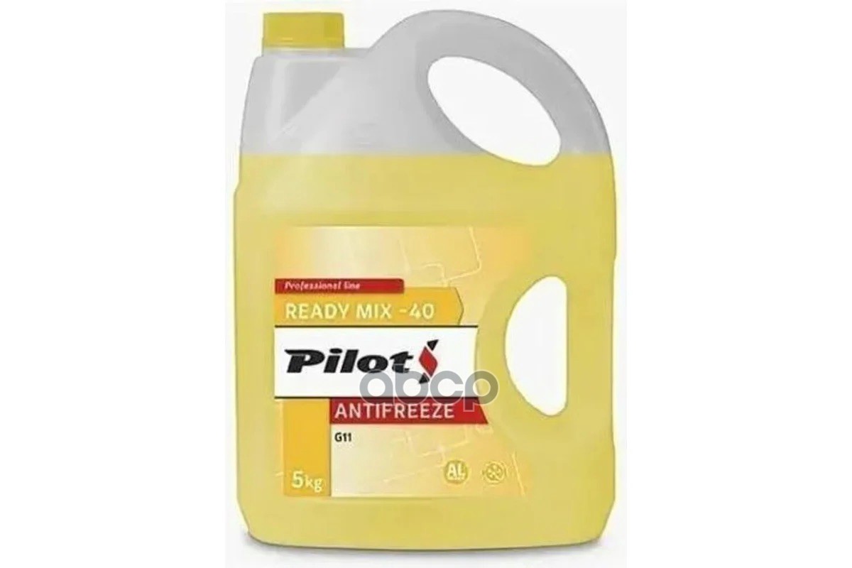 Антифриз Pilots Yellow Line (-40C) Желтый (5 Кг) PILOTS арт. 3214