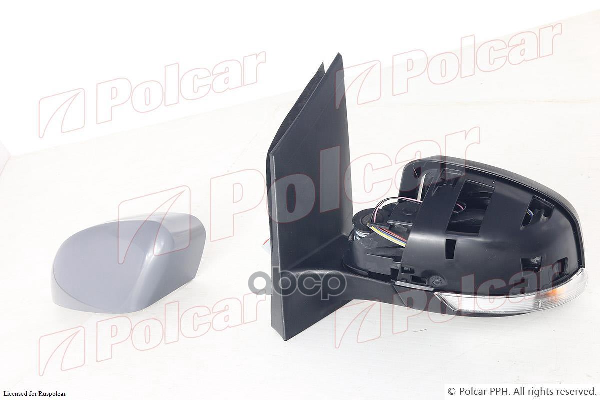 Зеркало Внешнее Левое (Эл.с Подогр.,Под Покраску,С Ук. Поворота, Ст Ford Focus Ii (Da) 01.08 - 12.10 Polcar 3205514E POLCAR а...