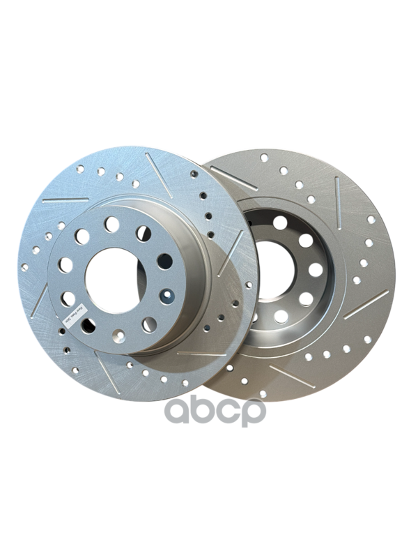 Задний тормозной диск Evolution с перфорацией и насечками, в покрытии GEOMET CBR3590 POWER STOP арт. CBR3590