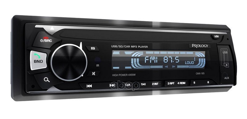 Автомагнитола Prology Cmx-185, Usb, Aux ,Bt,Белый Свет PROLOGY арт. CMX-185