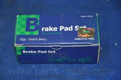 Колодки тормозные дисковые HYUNDAI ACCENT PMC 58115241S0 Parts-Mall арт. pka-001