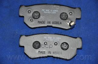 Колодки тормозные дисковые HYUNDAI GRANDEUR TG PMC 583022EA00 Parts-Mall арт. pka-009