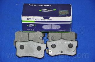 Колодки тормозные дисковые HYUNDAI SONATA 93MY PMC 58215341S0 Parts-Mall арт. pka-010