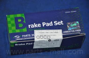 Колодки тормозные HYUNDAI ACCENT/i20/KIA RIO 05- передние PKA-E28 Parts-Mall арт. PKA-E28