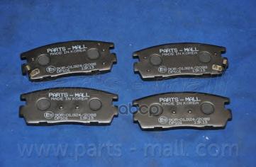 Колодки задние дисковые PKC-E21 Parts-Mall арт. PKC-E21