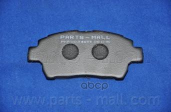 Колодки тормозные передние TOYOTA COROLLA/PRIUS/YARIS 1.0-1.6 99-PKF-003 Parts-Mall арт. PKF-003