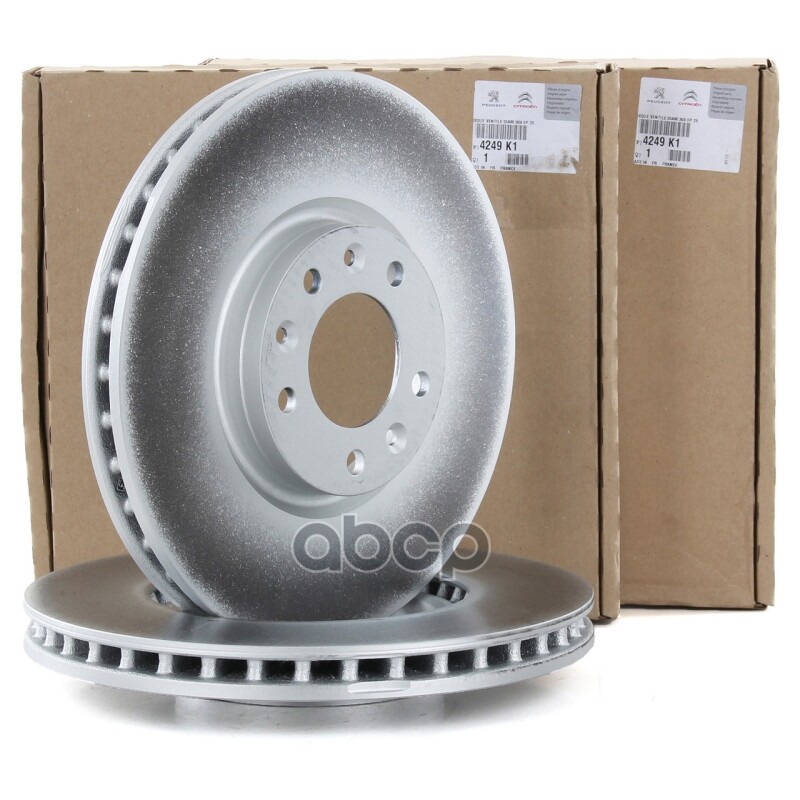 Диск Вентилируемый Citroen/Peugeot 4249K1 Peugeot-Citroen арт. 4249K1