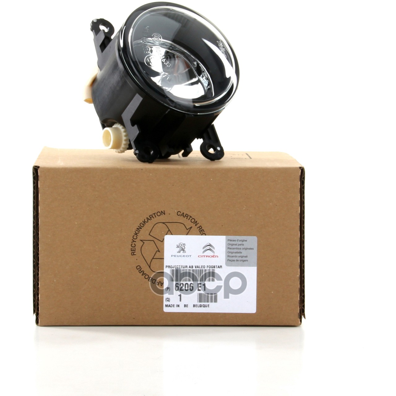 Фара Противотуманная Citroen: Xsara Picasso  Peugeot: 207 A7/T3, 307, 407, 607 Peugeot-Citroen арт. 6206E1