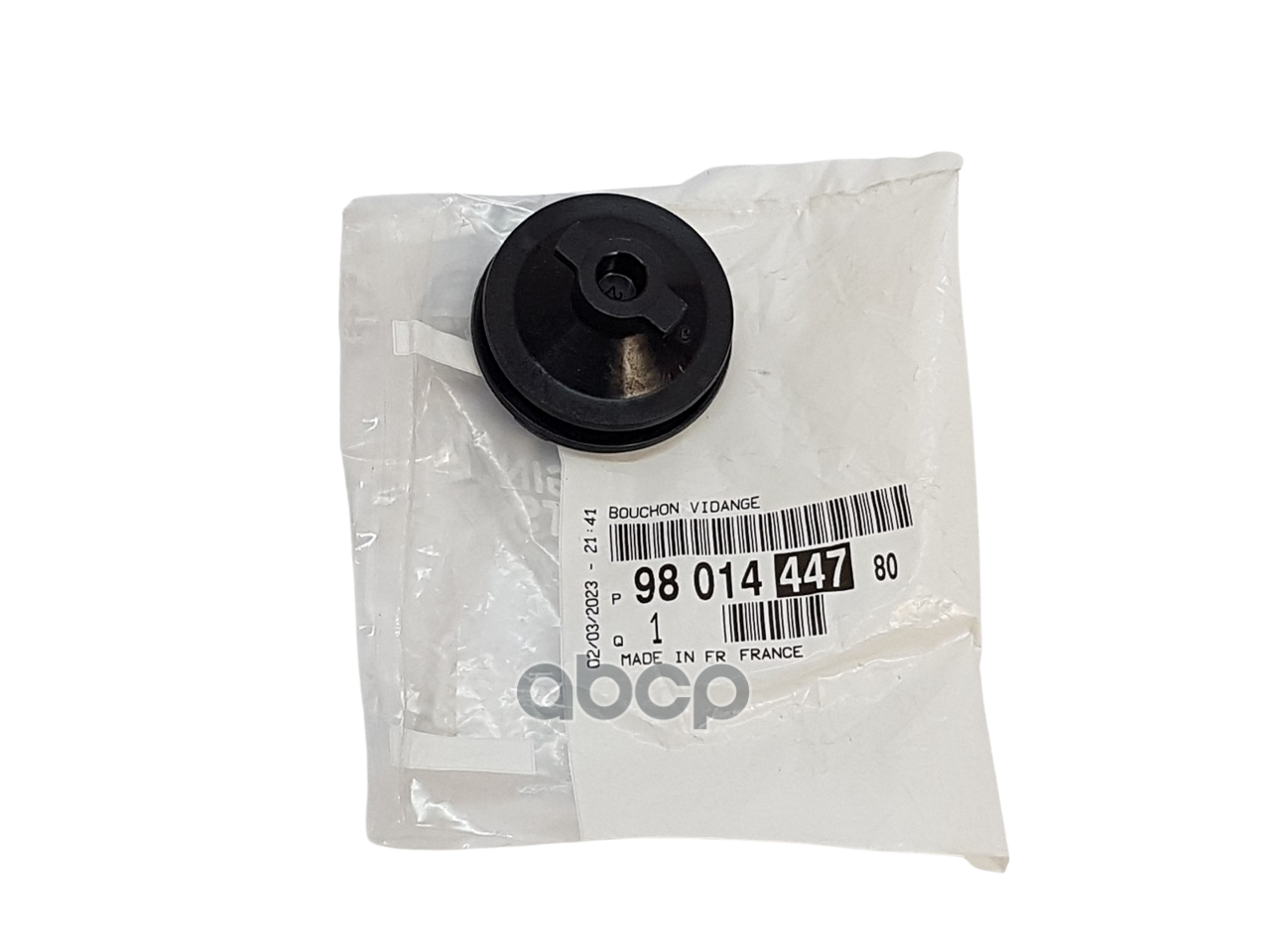 Пробка масляного поддона CITROEN/PEUGEOT 9801444780 Peugeot-Citroen арт. 9801444780