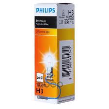 Лампа Philips H3 12V 55W PK22S PREMIUM Philips арт. 12336pr