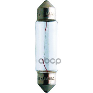 Лампа Philips 12V 10W SV8.5 T10 5x42 (blister - 2 шт.) Philips арт. 12866b2