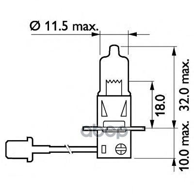 Лампа Накаливания Основного Света Philips арт. 13628RAC1