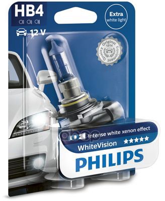 A/Лампа Philips Hb4 White Vision Philips арт. 9006whvb1