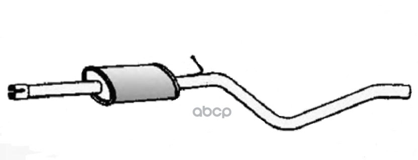 Средняя Часть Глушителя Polmostrow арт. 0208