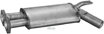 Глушитель Средн Часть Bmw: 5 88-91 Polmostrow арт. 03.63