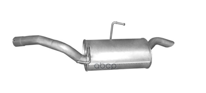 Глушитель Задн Часть Citroen: Jumpy 2.0 00-06, Fiat: Scudo 2.0 00-06, Peugeot: Expert 2.0 00-06, Polmostrow арт. 04.120
