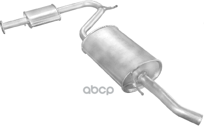 Глушитель Задн Часть Citroen: Jumper Ii/Fiat: Ducato Iii/Peugeot: Boxer Ii 2.8Td/2.8 Hdi/2.3 Jtd/2.8 Jtd Polmostrow арт. 07.461
