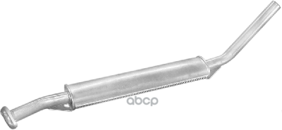 Глушитель Средн Часть Lada: Niva Tajga Kat Polmostrow арт. 11.10