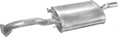 Глушитель Задн Часть Mitsubishi Galant Iv 88-92, Galant Iv Седан 87-92 Polmostrow арт. 14.44